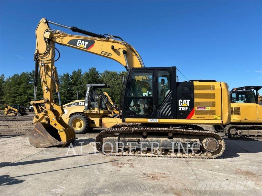 CAT 318FL 2D 履带挖掘机