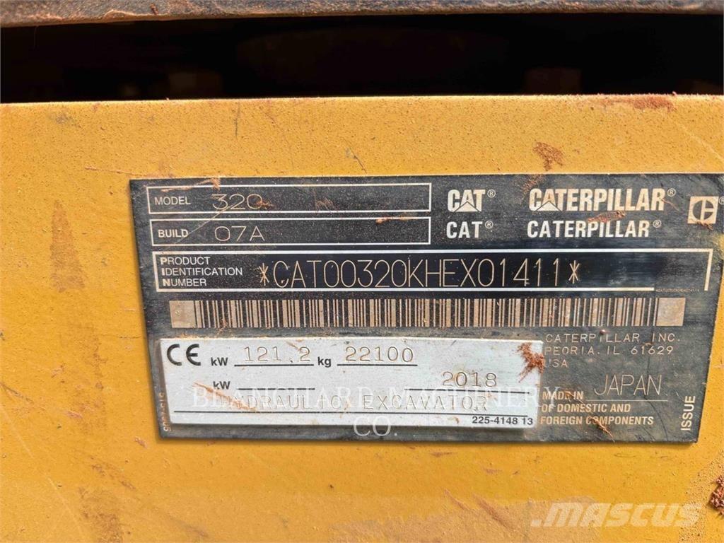 CAT 320 履带挖掘机