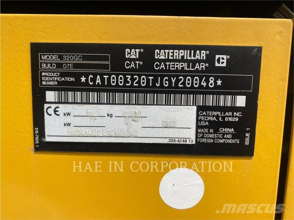 CAT 320-07GC 履带挖掘机