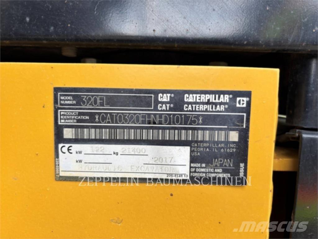 CAT 320FL 履带挖掘机
