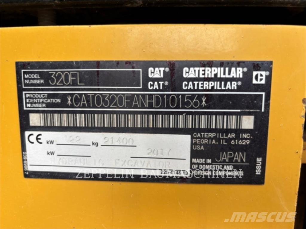 CAT 320FL 履带挖掘机