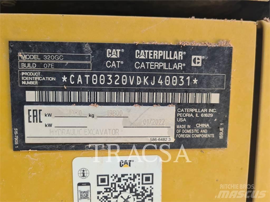 CAT 320GC 履带挖掘机