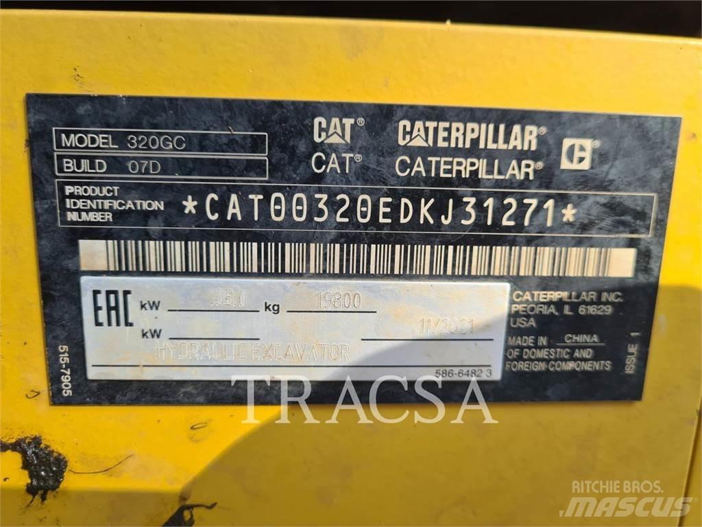 CAT 320GC 履带挖掘机