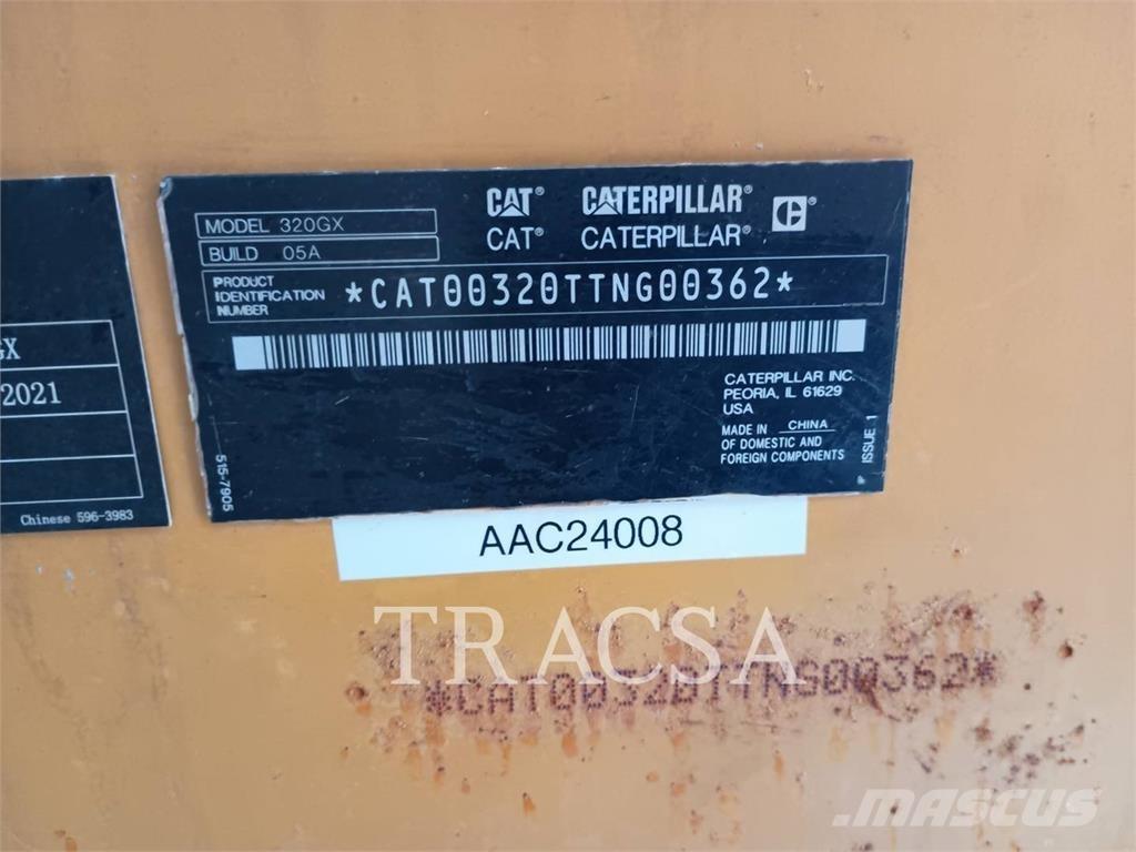CAT 320GX 履带挖掘机