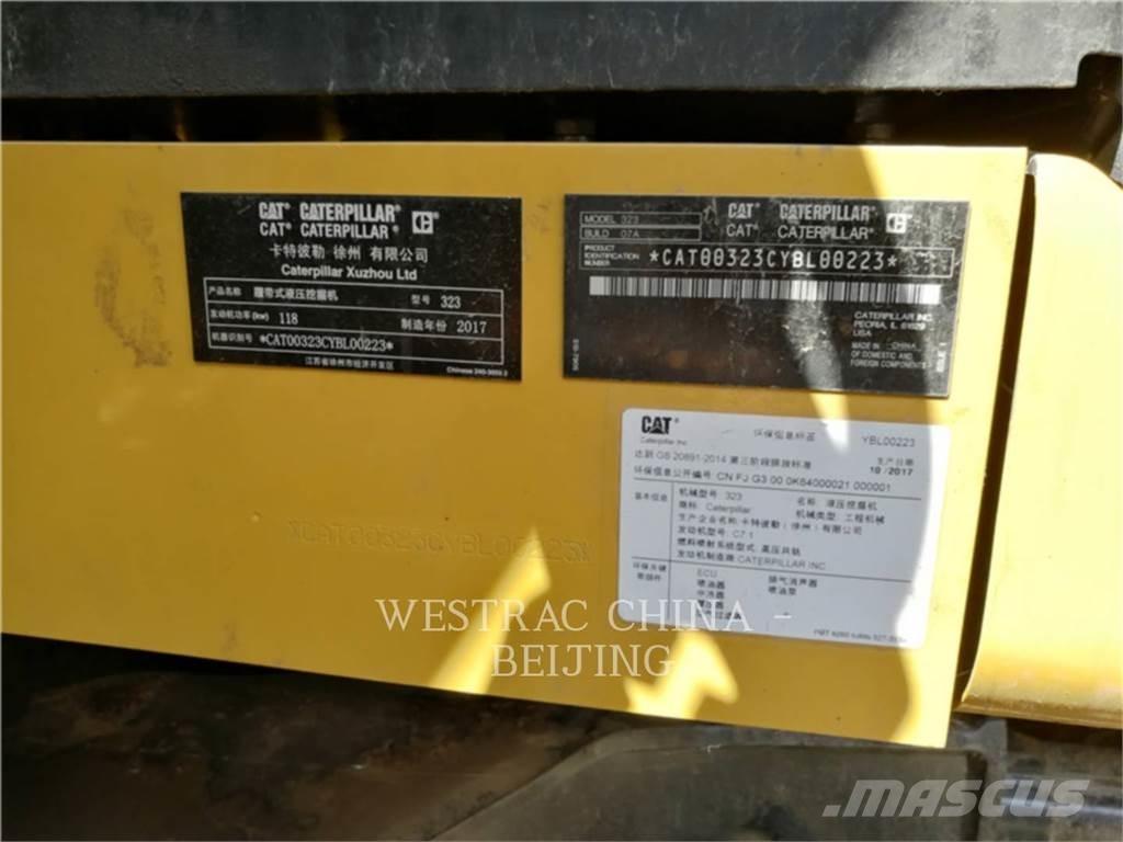 CAT 323-07 履带挖掘机