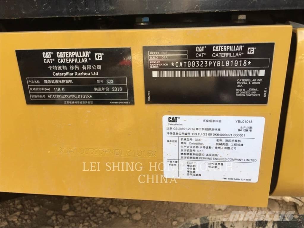 CAT 323-07 履带挖掘机