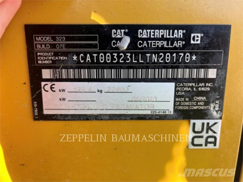 CAT 323-07D 履带挖掘机