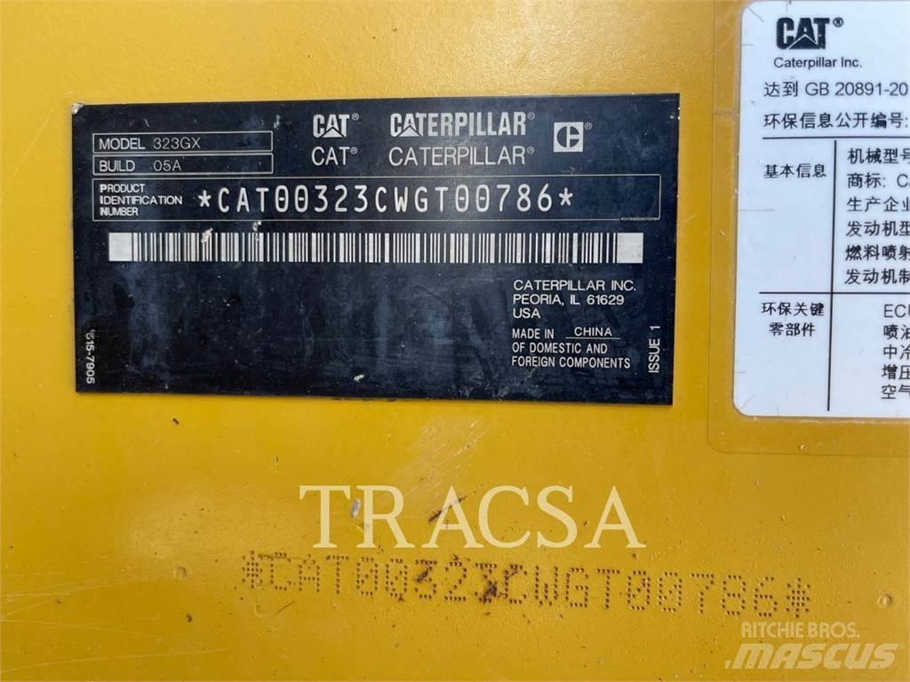 CAT 323GX 履带挖掘机