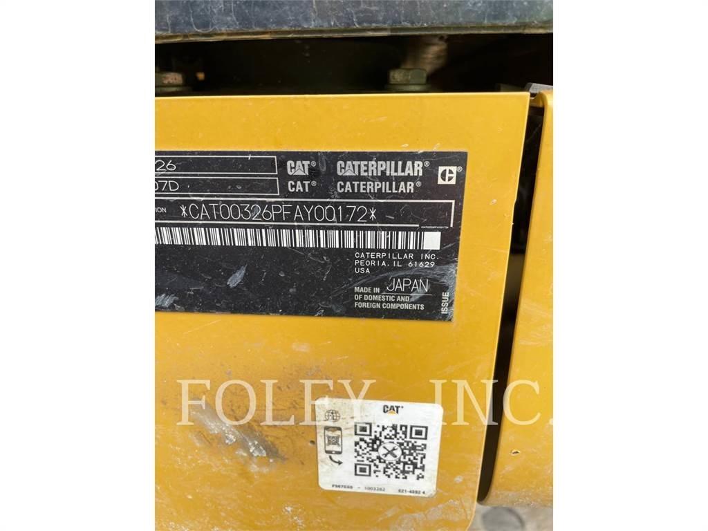 CAT 326-07 履带挖掘机