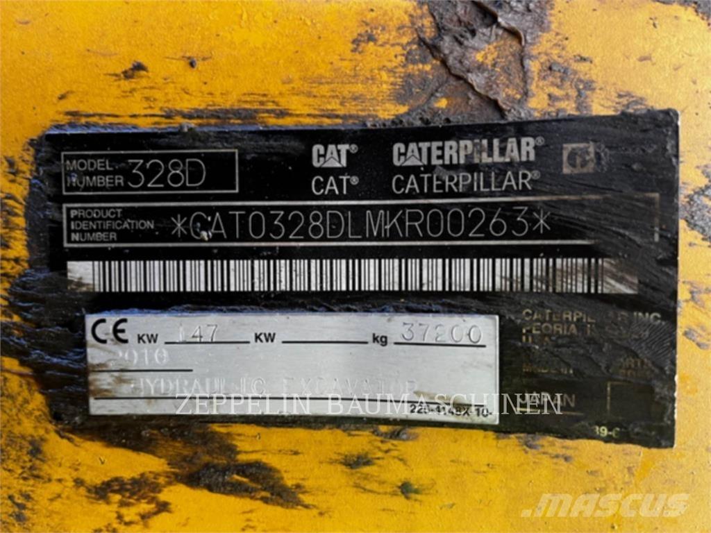 CAT 328DTUNNEL 履带挖掘机