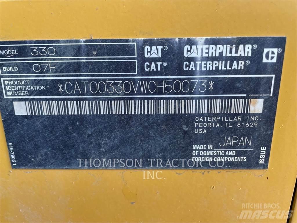CAT 330 履带挖掘机