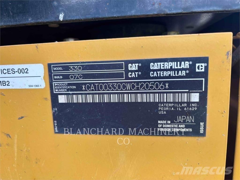 CAT 330 履带挖掘机
