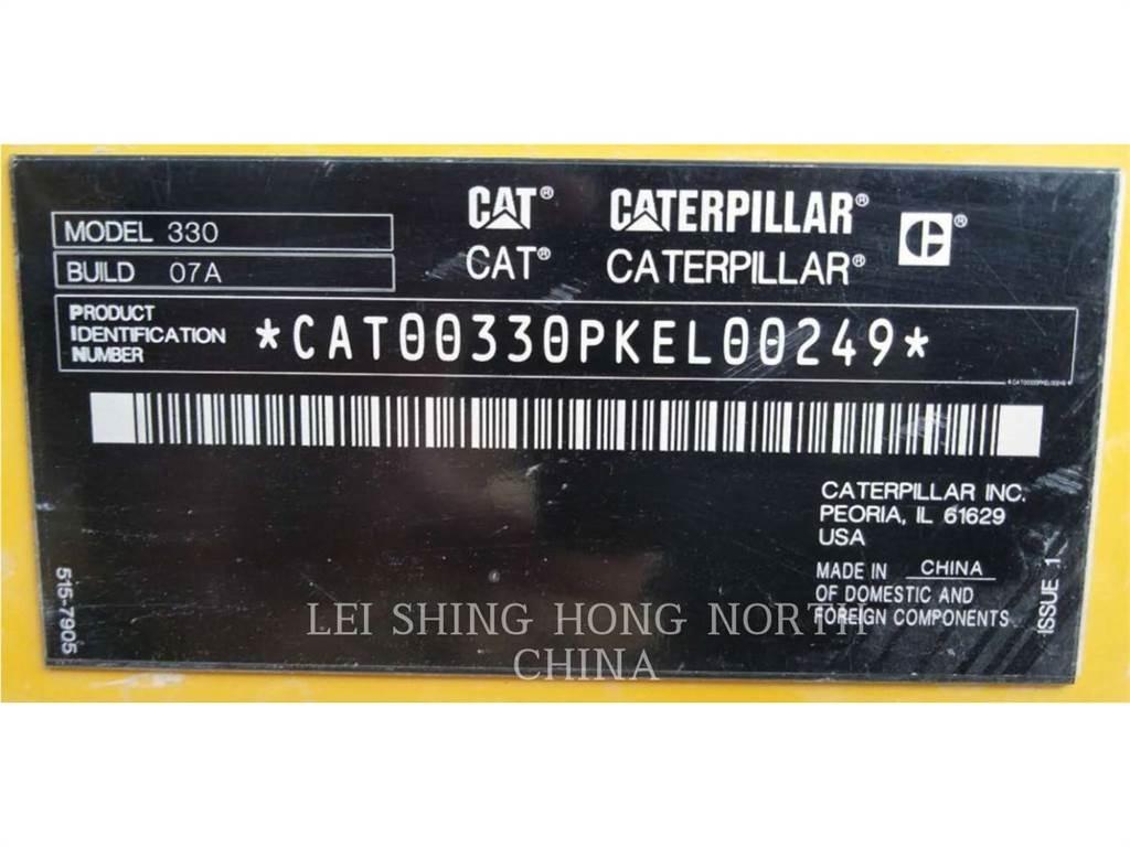 CAT 330-07 履带挖掘机
