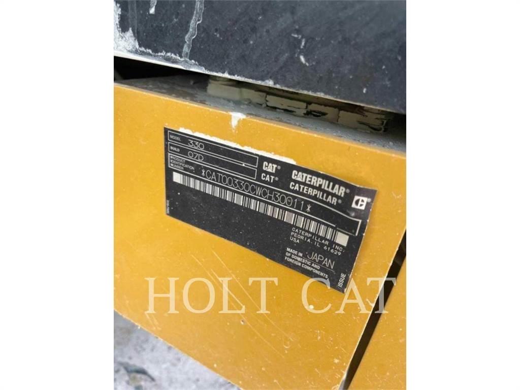 CAT 330 TC 履带挖掘机