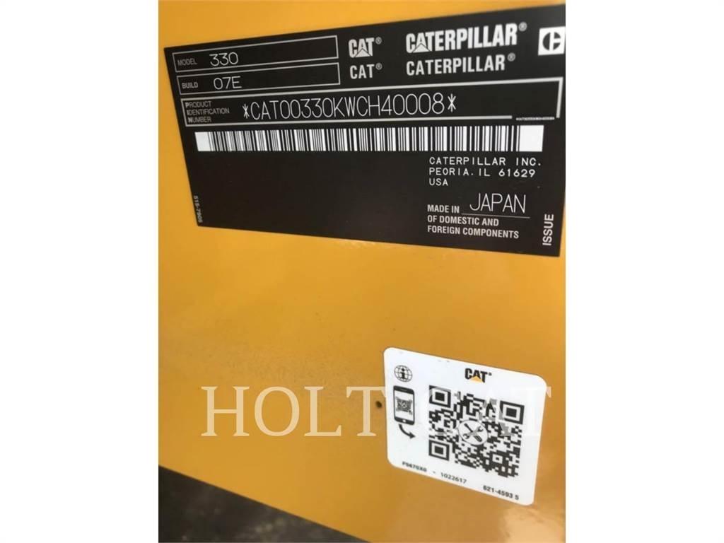 CAT 330 TC 履带挖掘机