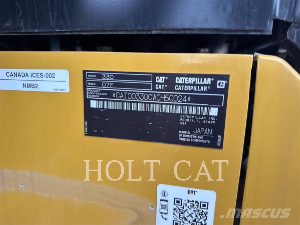 CAT 330 TC 履带挖掘机
