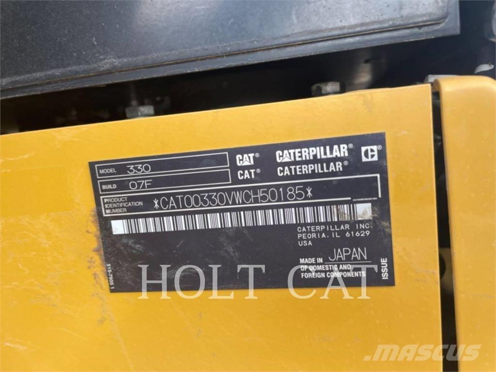 CAT 330 TC 履带挖掘机