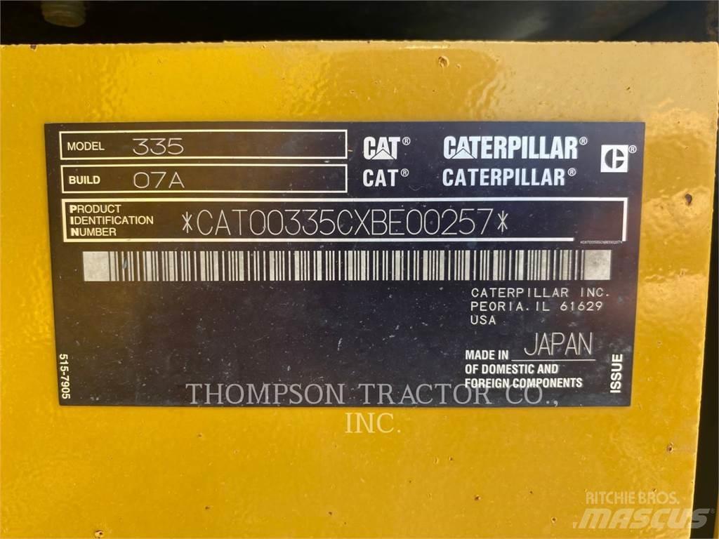 CAT 335 履带挖掘机