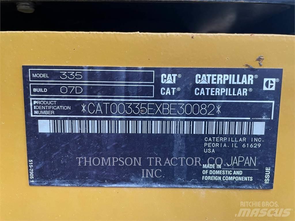 CAT 335 履带挖掘机