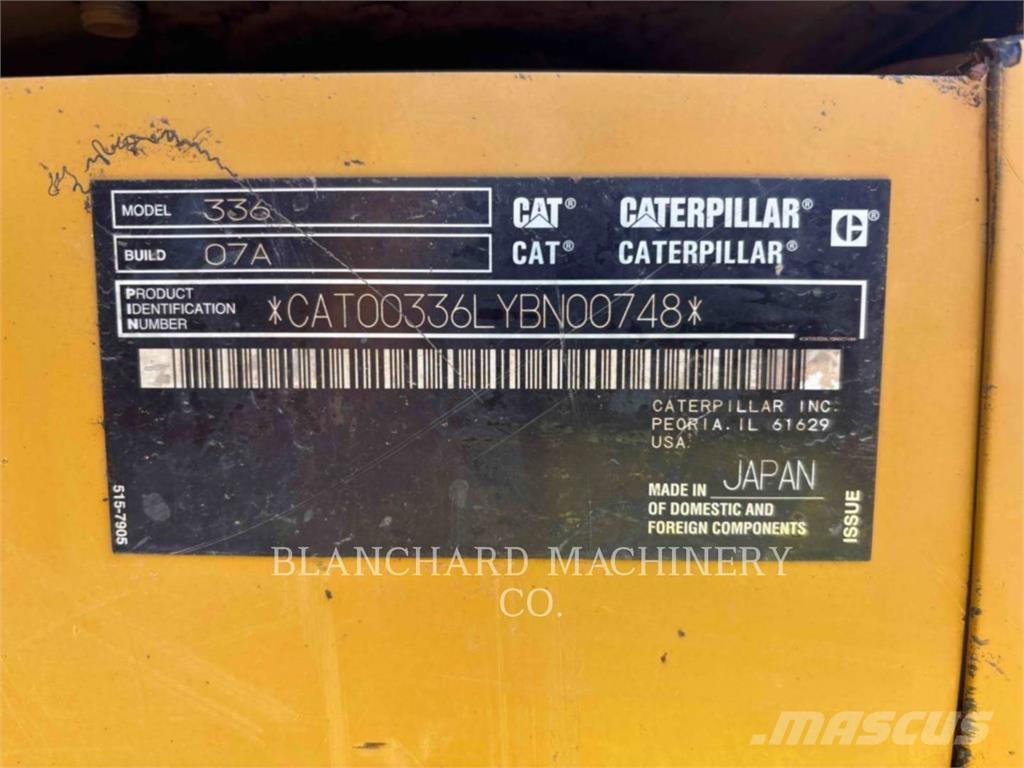 CAT 336 履带挖掘机