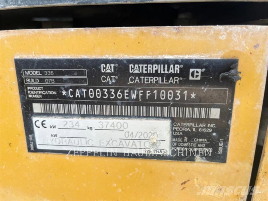 CAT 336-07B 履带挖掘机