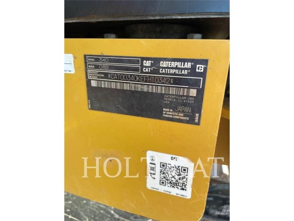 CAT 340 10 TC 履带挖掘机