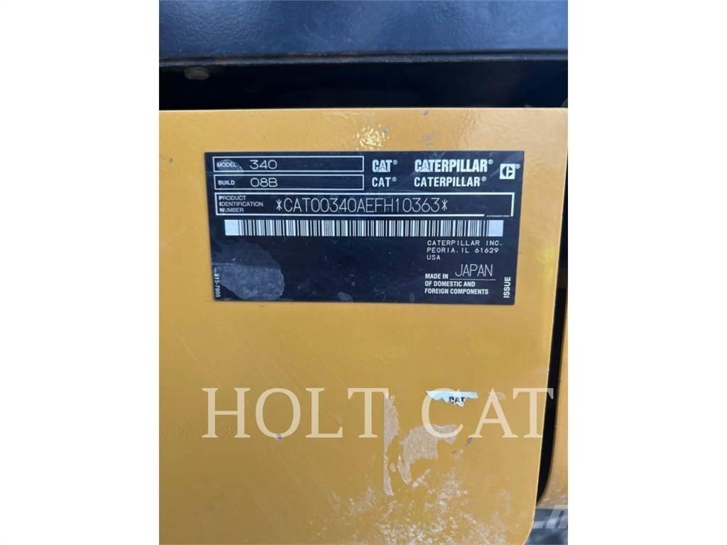 CAT 340 10 TC 履带挖掘机