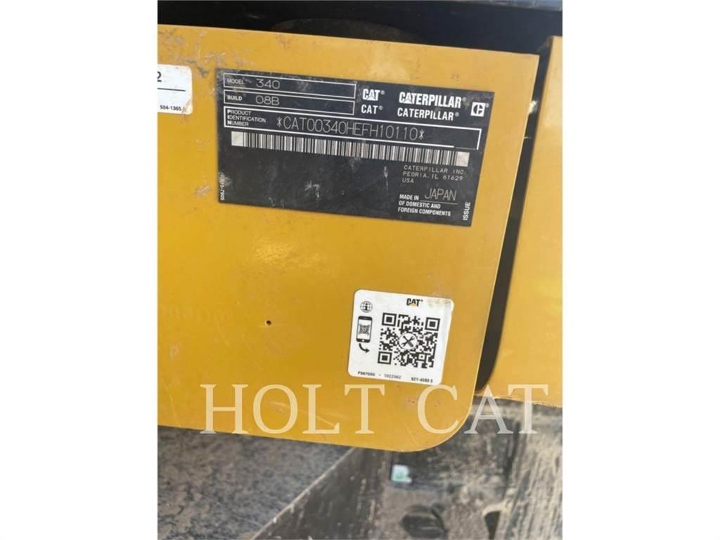 CAT 340 12 TC 履带挖掘机