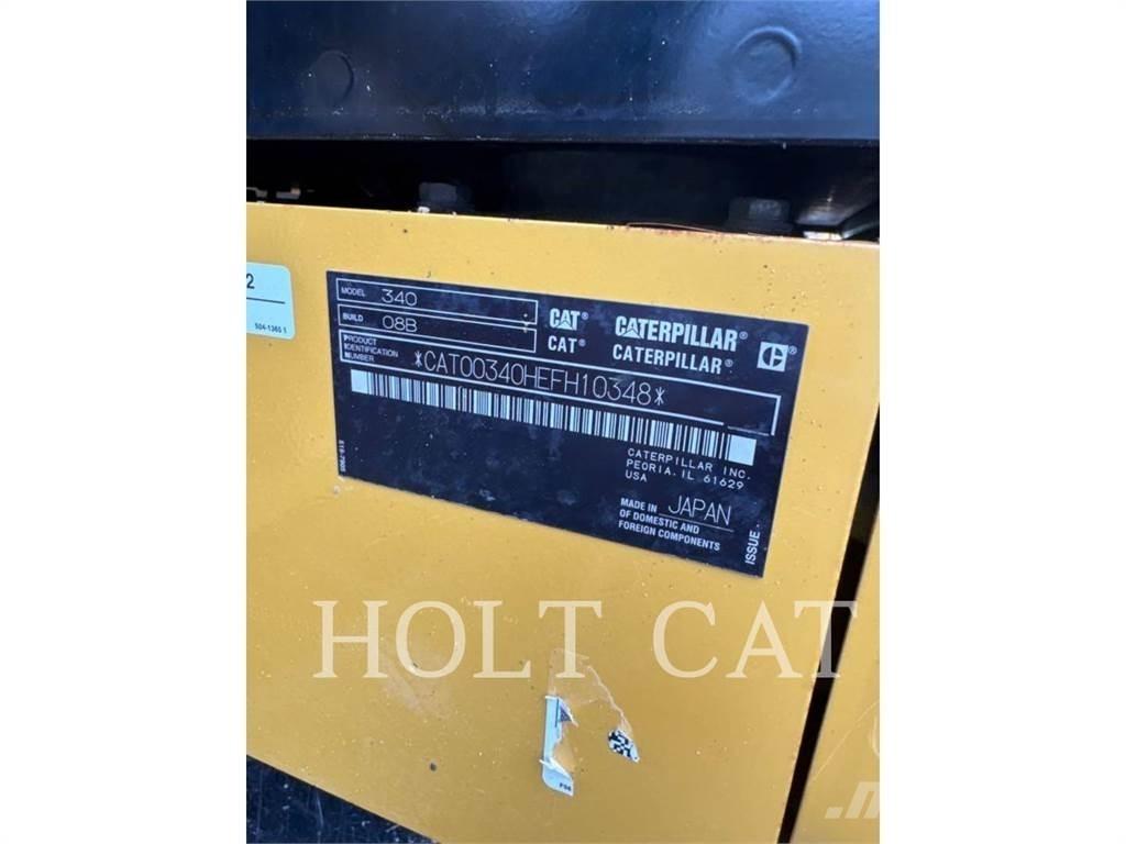CAT 340 12 TC 履带挖掘机