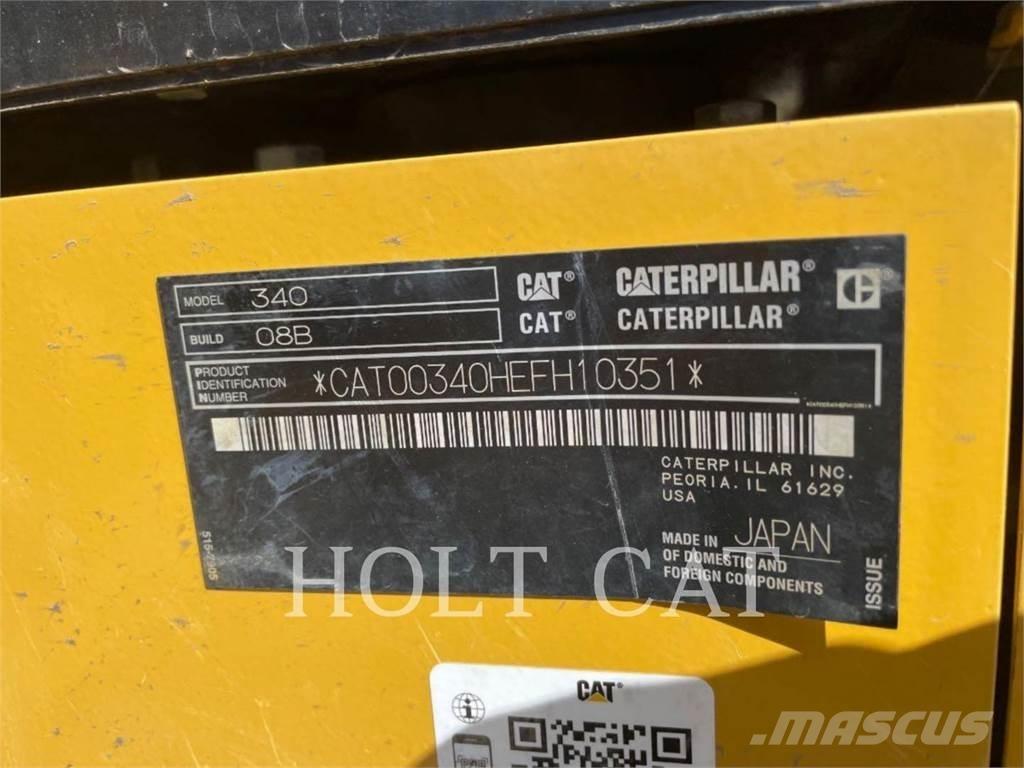 CAT 340 12 TC 履带挖掘机