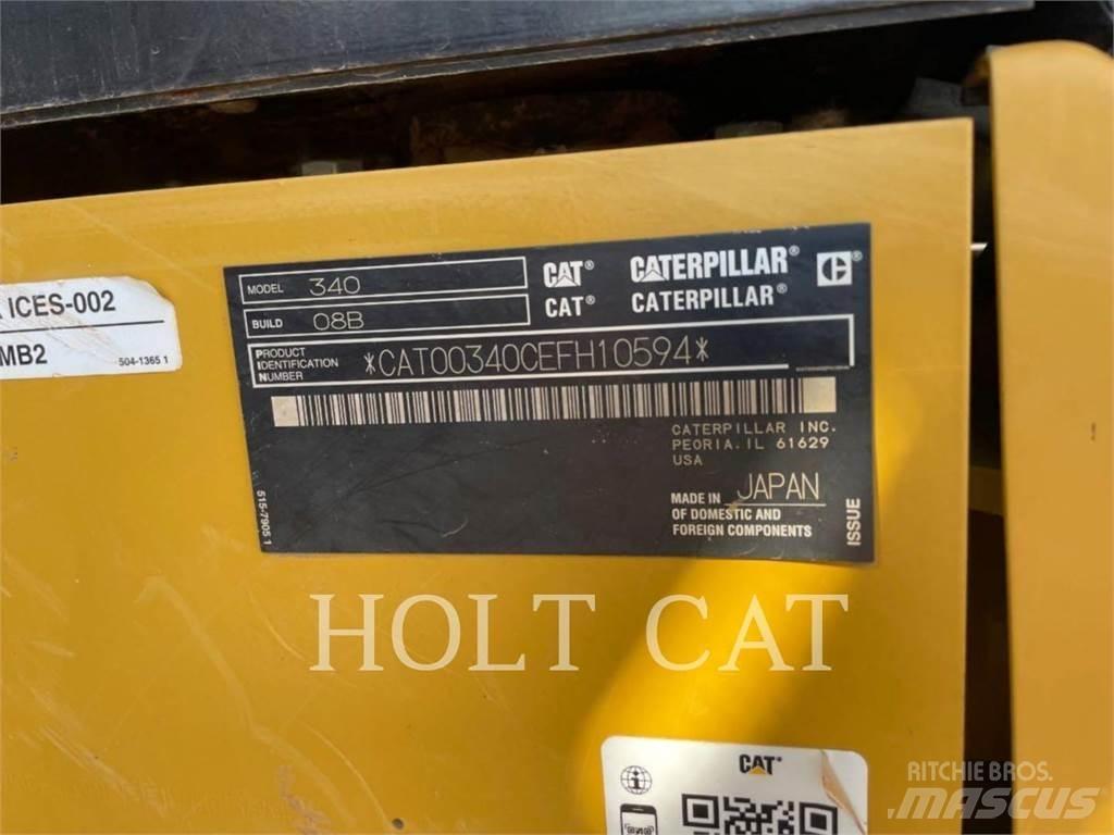 CAT 340 12 TC 履带挖掘机