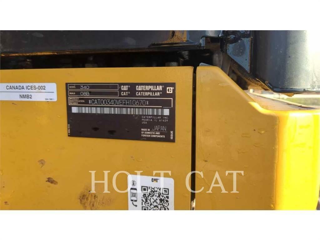 CAT 340 12 TC 履带挖掘机