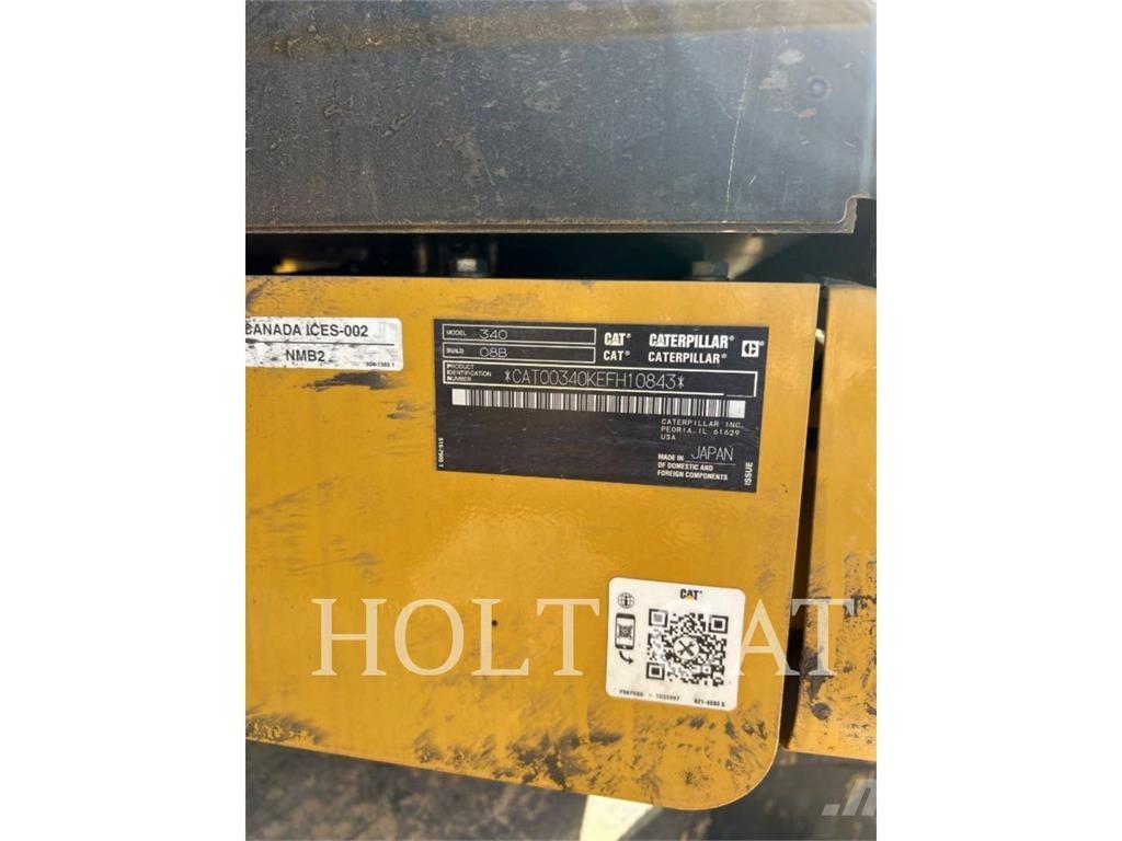 CAT 340 12 TC 履带挖掘机