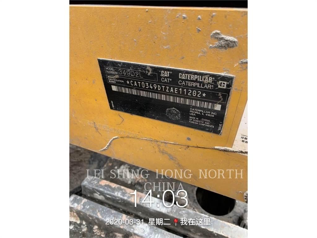 CAT 349 D2 L 履带挖掘机