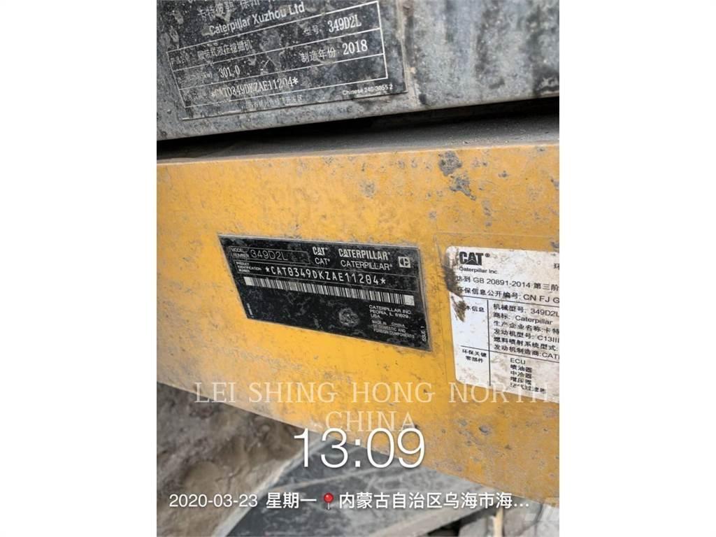 CAT 349 D2 L 履带挖掘机