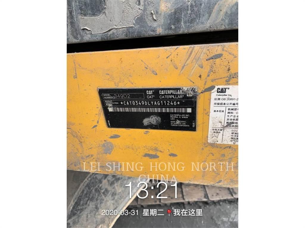 CAT 349D2 履带挖掘机