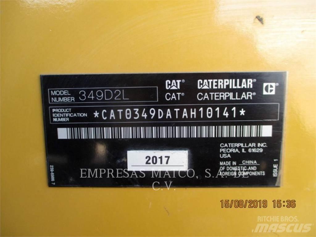 CAT 349D2L 履带挖掘机