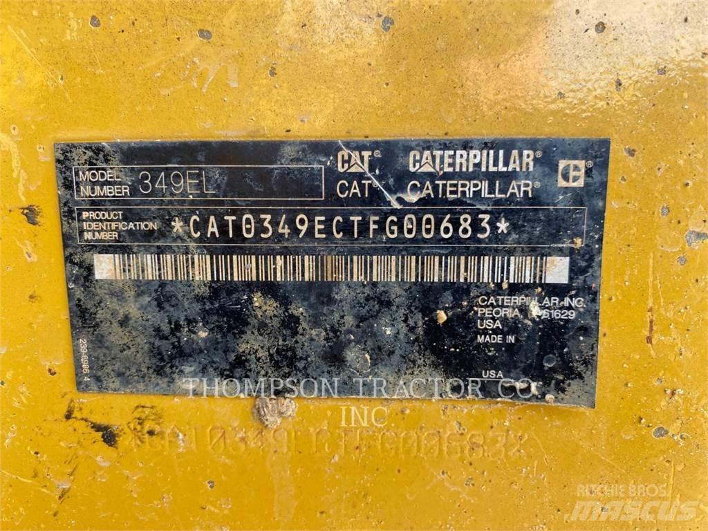 CAT 349EL 履带挖掘机