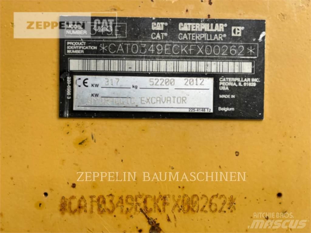 CAT 349EL 履带挖掘机