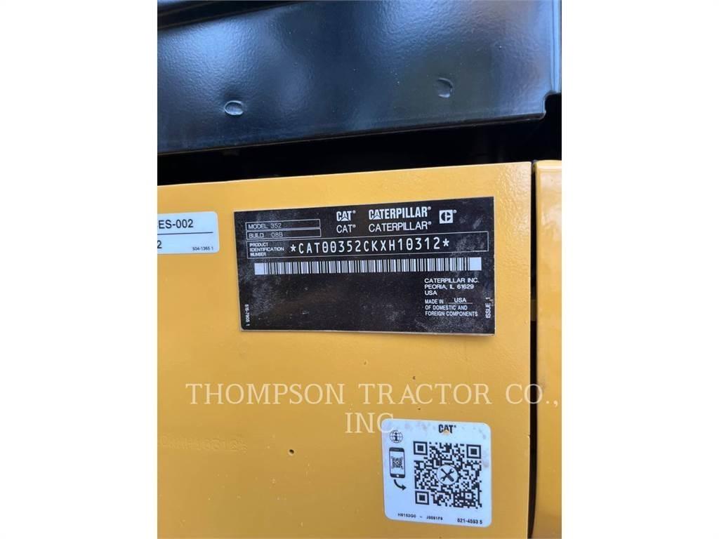 CAT 352 履带挖掘机
