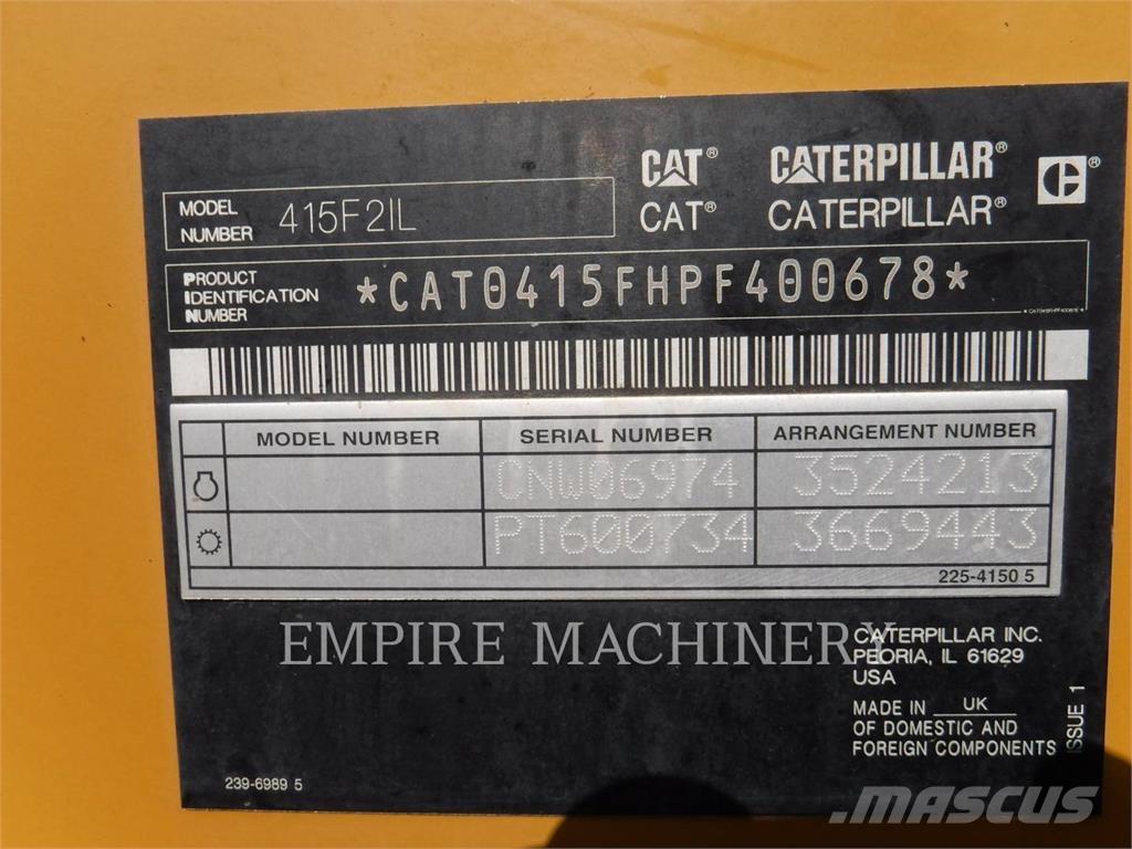 CAT 415F2IL 轮式装载机