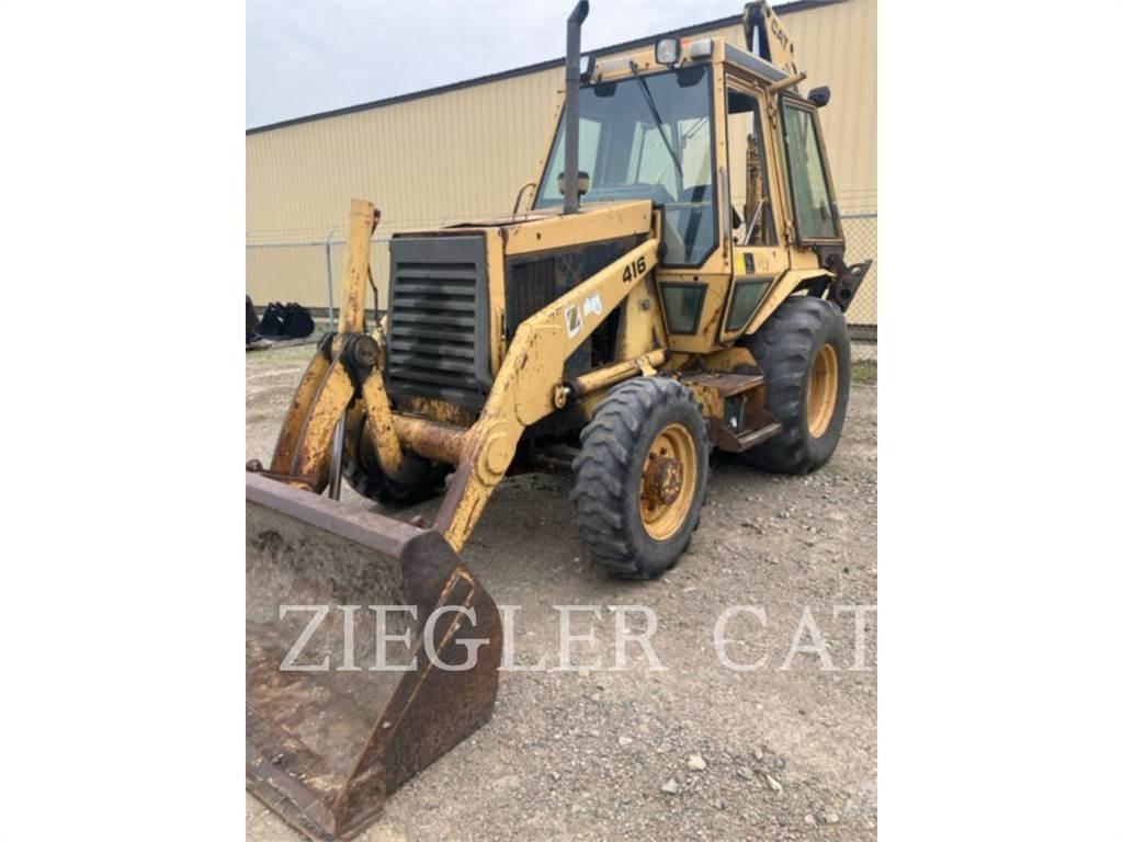 CAT 416 反铲装载机