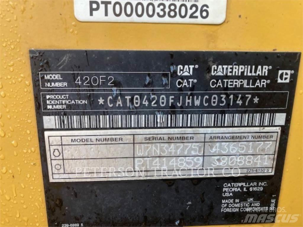 CAT 420F2 反铲装载机