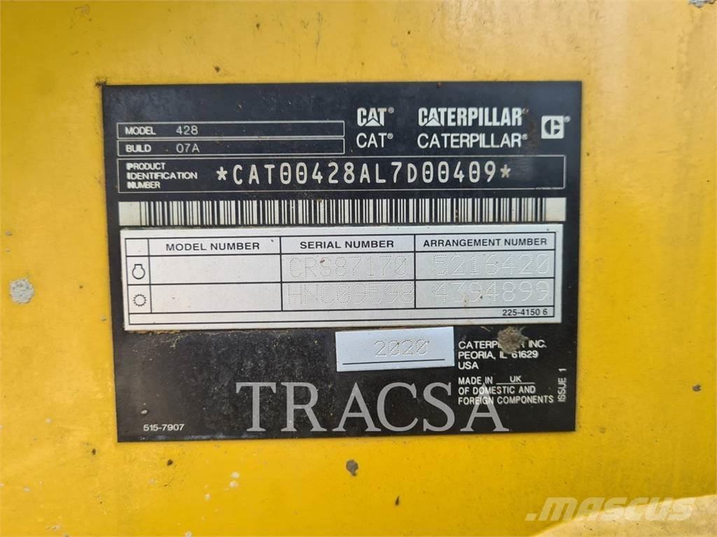 CAT 428 反铲装载机