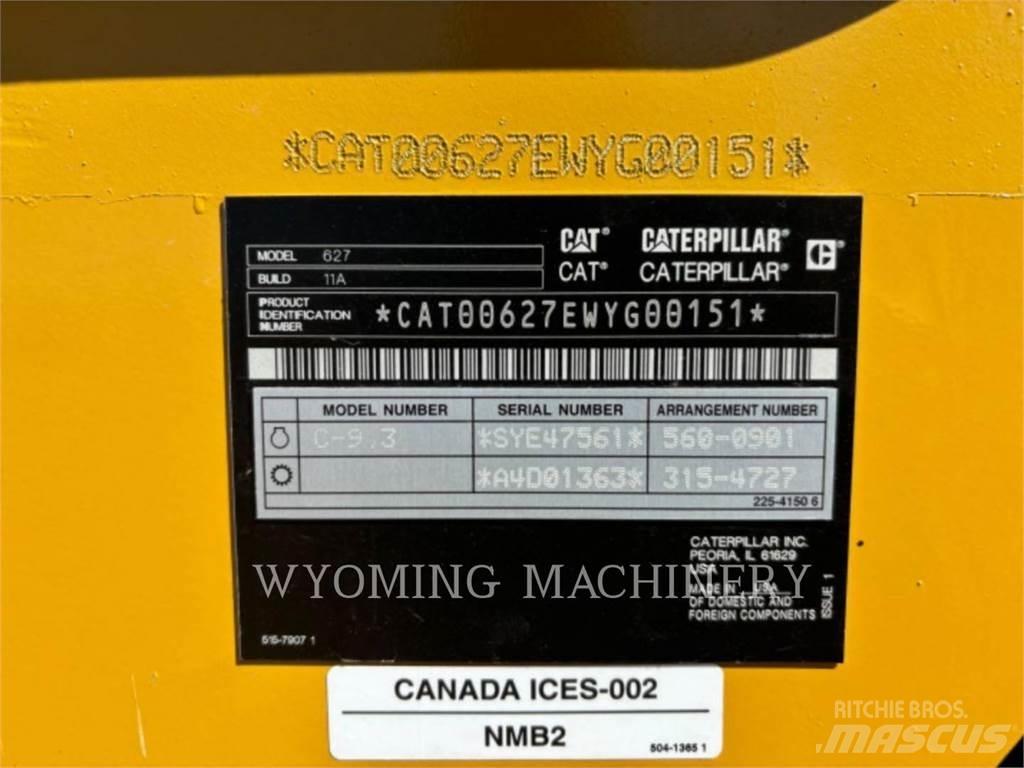 CAT 627 铲运机