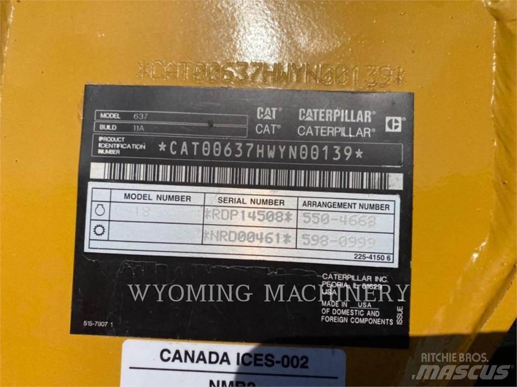 CAT 637 铲运机