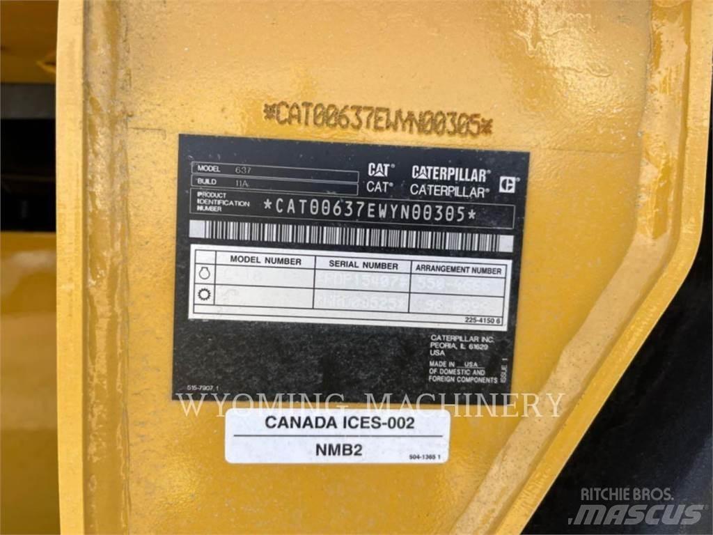 CAT 637 铲运机