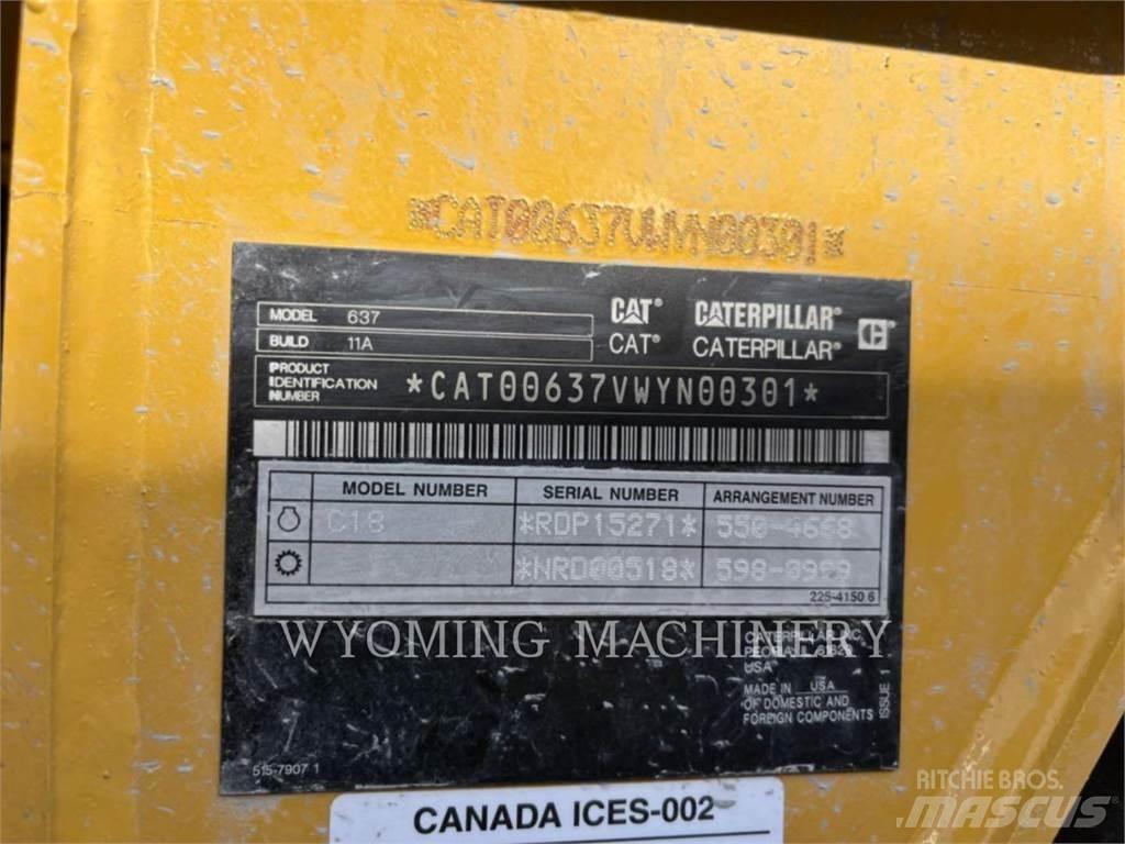 CAT 637 铲运机