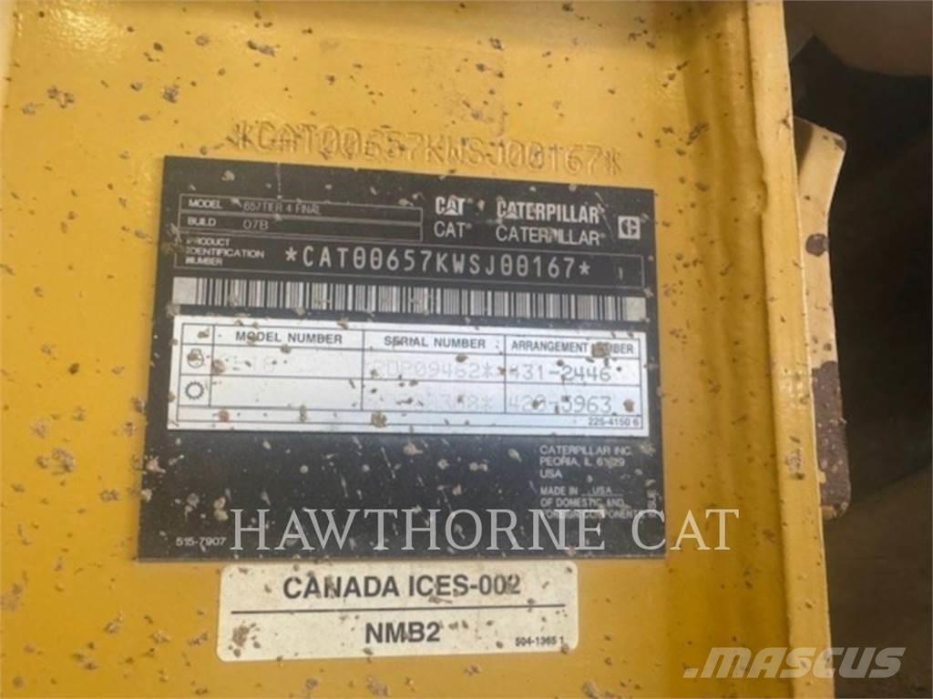 CAT 657 铲运机