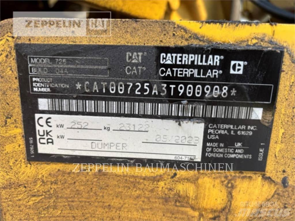 CAT 725-04A 铰接式自卸车